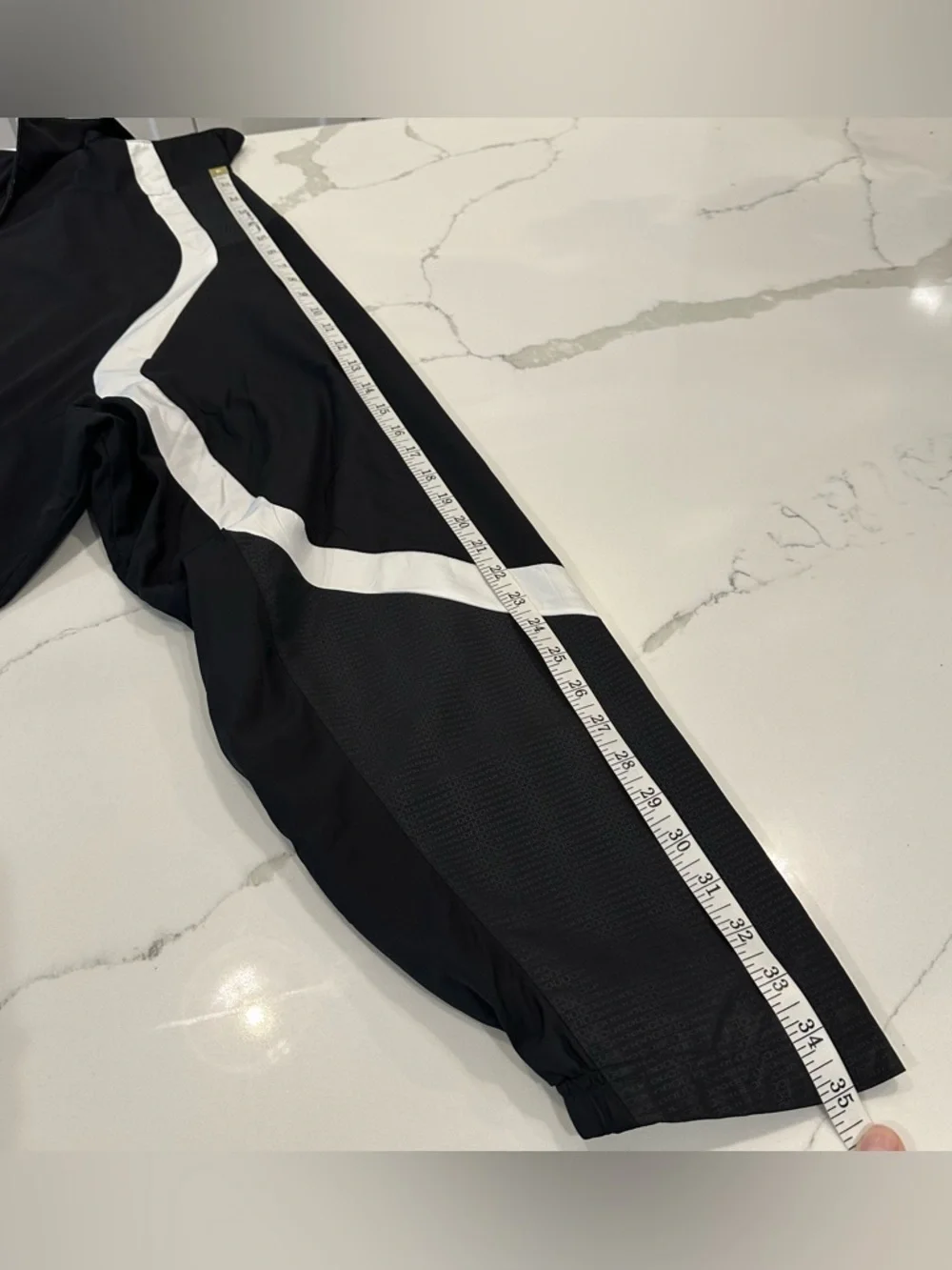 Vintage Adidas Climaproof Windbreaker Jacket Mens 2XL Black White Team Track Y2K